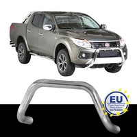 PersonenschutzbüGel Edelstahl Passend FüR Fiat Fullback Ab 2016 Ø76Mm