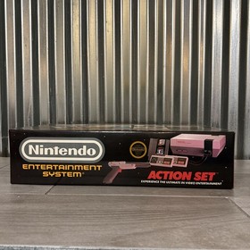 Nintendo NES Action Set System Console Empty BOX ONLY 