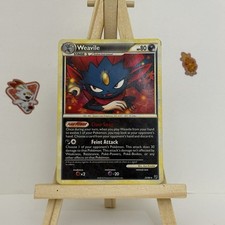 Weavile 25/90 HGSS Undaunted Rare Pokemon
