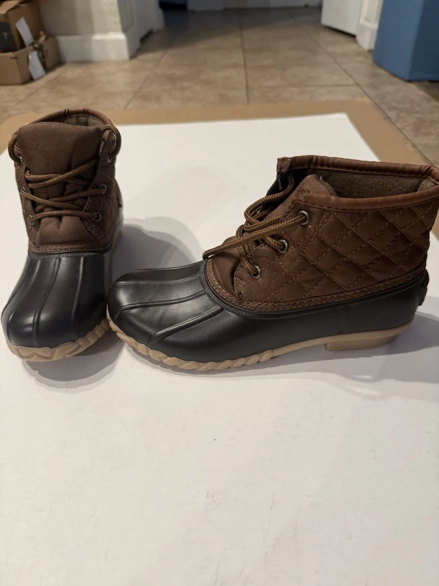 Bottes Hiver Femme St. Johns Bay - Daim Marron, Doublure Fausse Fourrure, Taille US 7