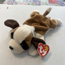 1996 Ty Beanie Babies BERNIE THE ST. BERNARD Retired Vintage Toy With Tags