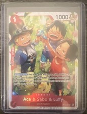 Ace & Sabo & Luffy OP13-007 Carrying On His Will Foil