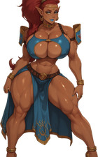 Urbosa Legend of Zelda Vinyl Car Decal Sticker 7" Weatherproof