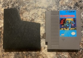 Bomberman NES Nintendo Authentic Tested Working w/ Dust Sleeve (See Video)