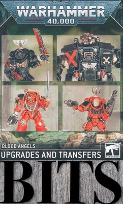 Warhammer 40K Space Marine BLOOD ANGELS UPGRADE SPRUE bits Bit sanguinary death