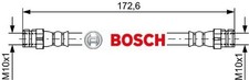 BOSCH 1987481737 Bremsschlauch Hinterachse Hinten für Seat für Skoda für VW 