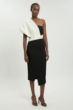 Karen Millen Midi Dress Womens Occasion Dresses