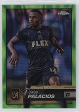 Diego Palacios Chrome 2023 Green Lava Refractor /99 #21