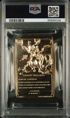 1999 BURGER KING POKEMON GOLD CARD MEWTWO NEAR MINT PSA 7 | eBay