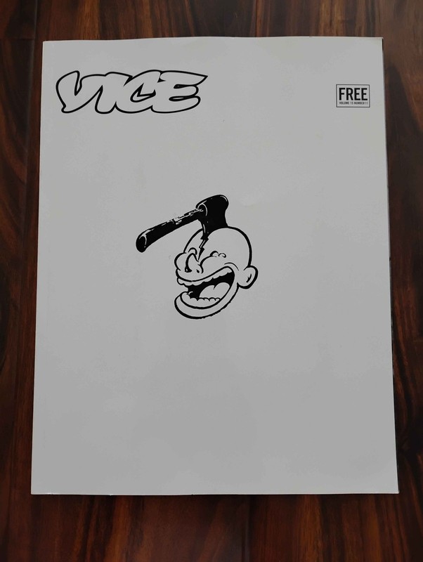Vice Magazine Vol. 15 #11 The No Photos Issue (Art) (2008)