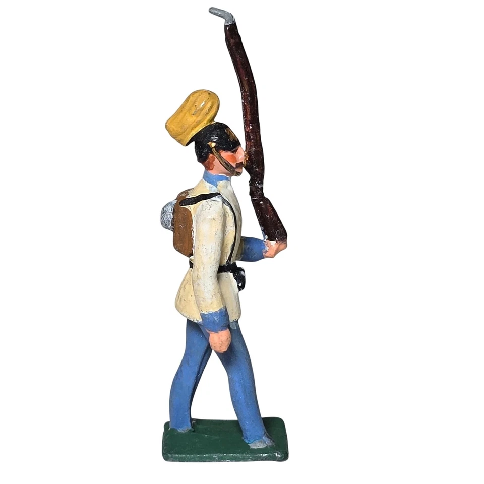 Modelo Completo Miniatura Militar Soldado Juguete Napoleónico Heyde De Colección Foto 2 de 4