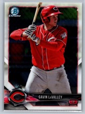 2018 Bowman #BCP119 Gavin LaValley Chrome Prospects *RE
