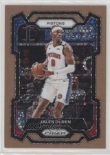 2023-24 Panini Prizm Fast Break Bronze Prizm 13/20 Jalen Duren #210 yf4