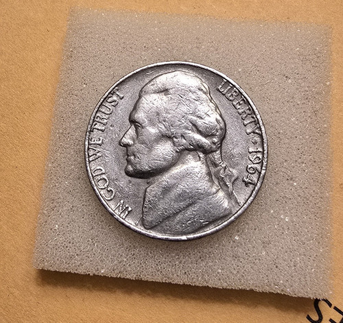 Extremely RARE!! 1964 D Jefferson Nickel - Error Coin - Picture 9 of 12