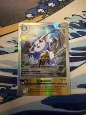 Gatomon BT15-037 SR Digimon Card Game