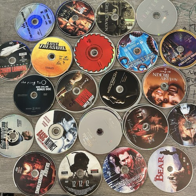 #ad 80 Wholesale lot dvd movies assorted bulk Free Shipping Video Dvds CHEAP NO CASE $27.00