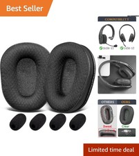 High-Density Foam Replacement Earpads for BlueParrott Headsets - Rugged Design