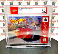Hot Wheels Turbo Racing Nintendo N64 New Sealed VGA WATA CGC PSA pop 15