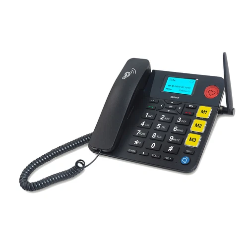 Olitech EasyTel 4G VOLTE 2025 Seniors Phone Big Buttons Landline Homephone FM