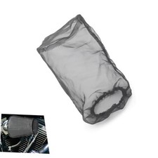 Car Air Intake Filter Sock Cover, Waterproof Dust-Proof High 1 PC Large Black