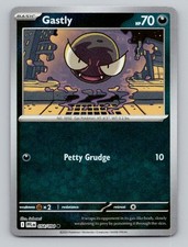Gastly 054/094 Common Phantasmal Flames Pokemon Reverse Holo Near Mint