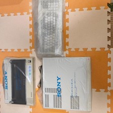 SONY HB-T600 MSX2 Computer with Keyboard  PRM-M24 Printer Untested