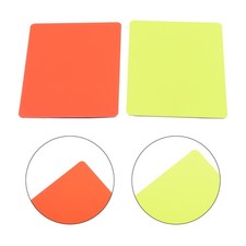 Listing image for Soccer Referee Tools Red and Yellow Cards for Accurate Decision Making