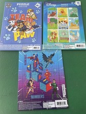 3 Kids Puzzles - 16 Pieces Each