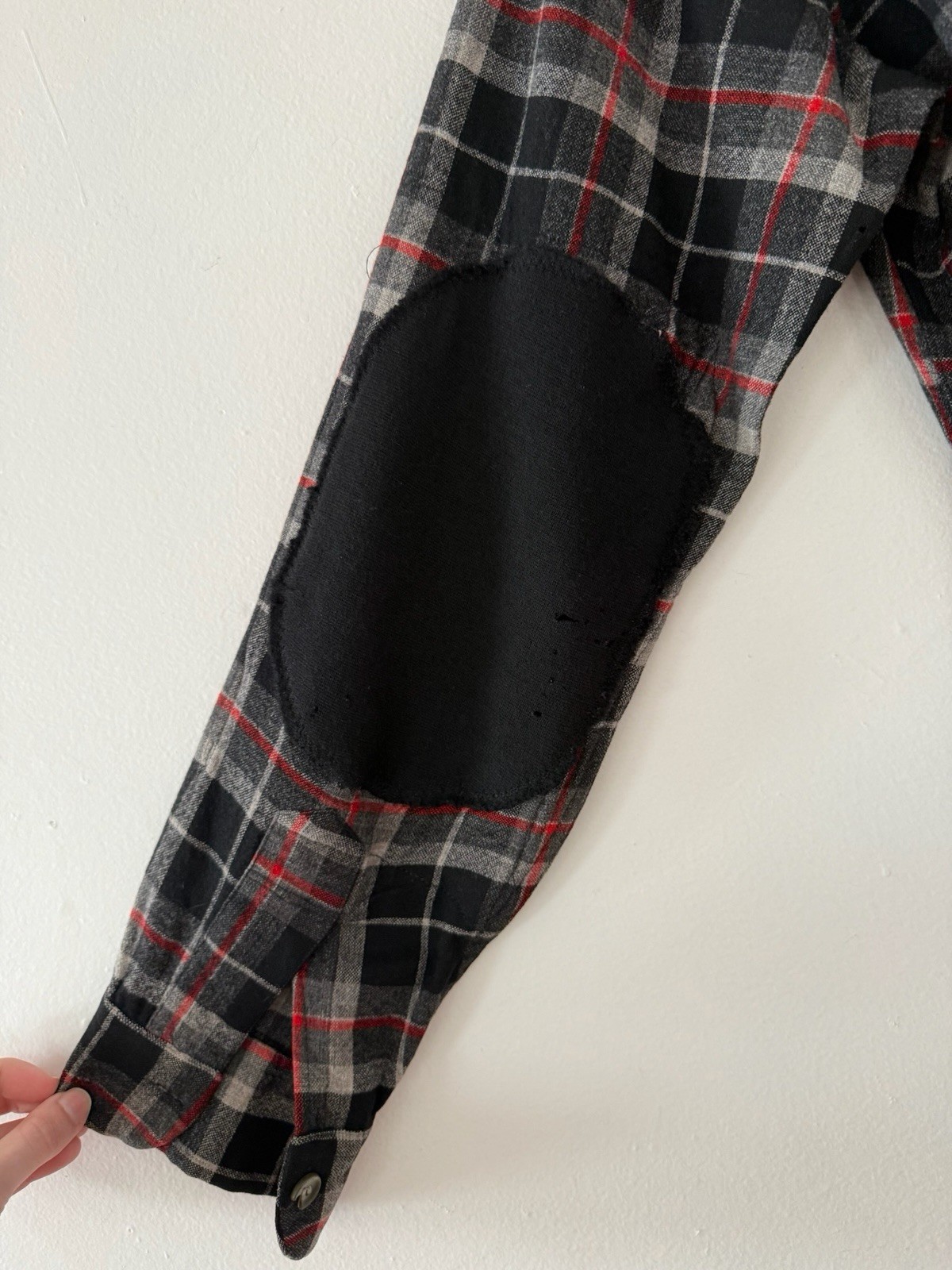 1950s 60s Pendleton Shadow Plaid Wool Loop Collar… - image 23