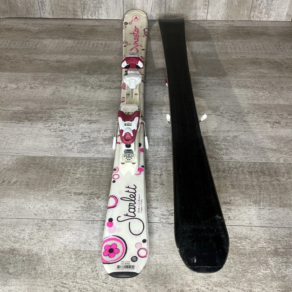 Dynastar Starlett Niños Esquís con Fijaciones Diseñados en Italia - 110 cm Usados Foto 3 de 4