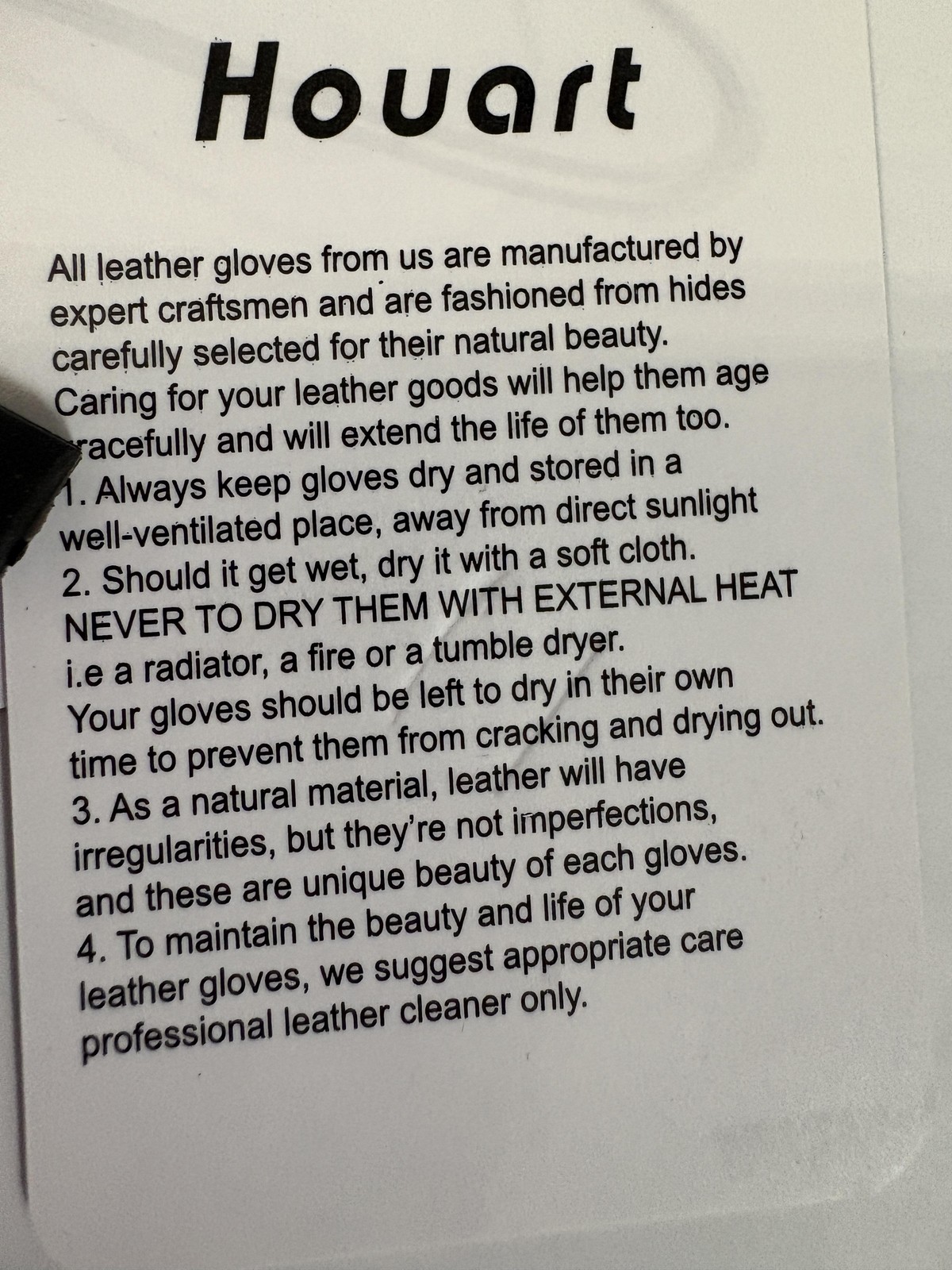 Houart Gloves Mens Brown Genuine Sheepskin Leather Lined Dress Winter Driving