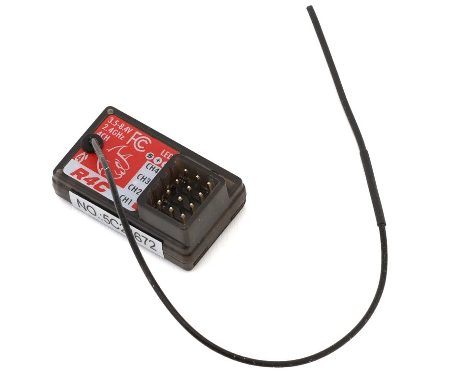 Redcat RCR-T4C 2A-BS 4-Channel 2.4Ghz Radio W/Receiver [RER20924] - Image 3 of 3