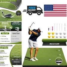 Golf Training Mat 5ft X 4ft High Quality Synthetic Turf for All Skill Levels