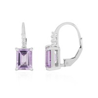 Cavill Lavendel Amethyst Ohrringe Damen Sterlingsilber Platiniert 2,86Ct