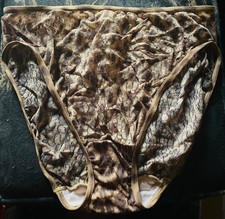 NWOT Warner s Vintage Animal Skins Leopard Panty 65191 Size 7 WOW