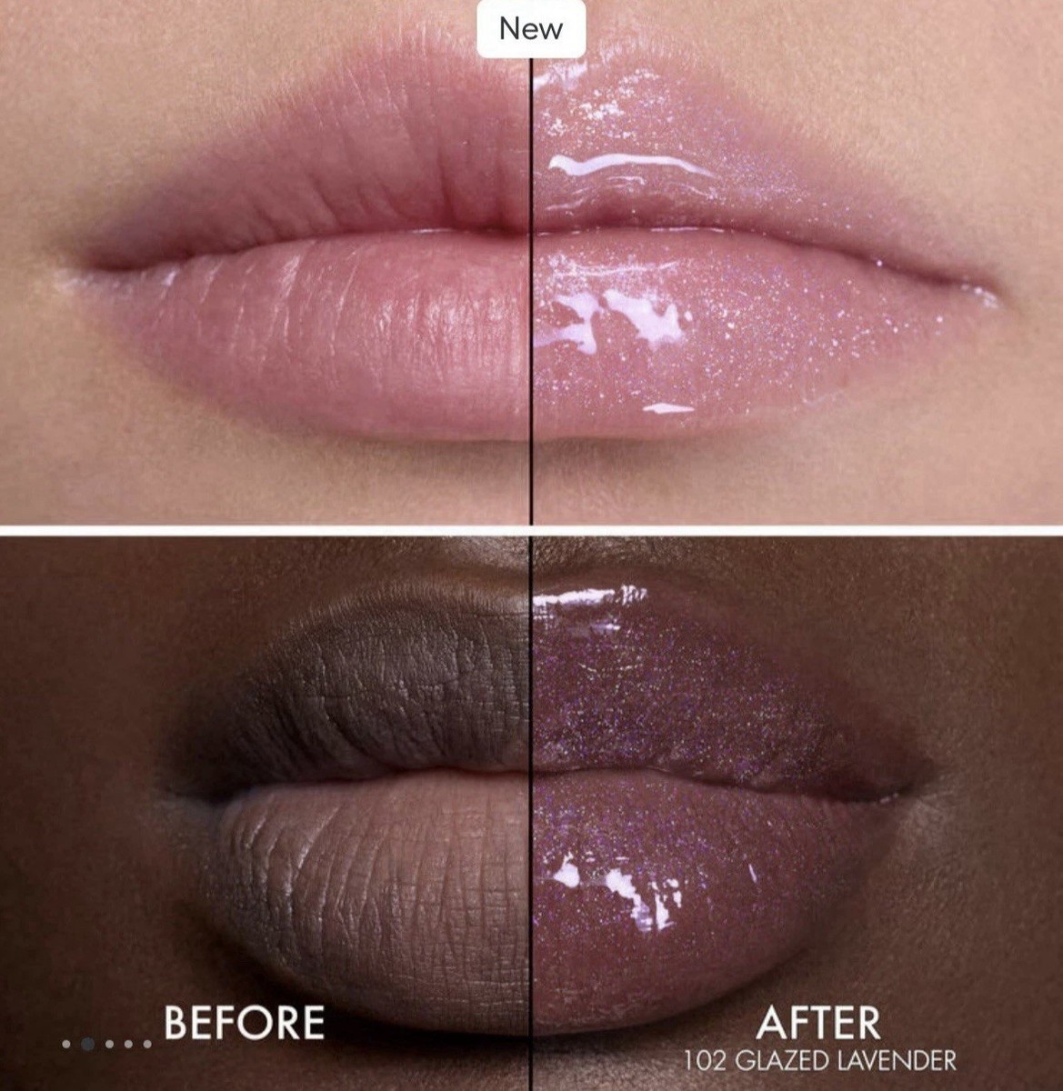 Dior Addict Lip Glow Butter 102 Glazed Lavender oz Dior