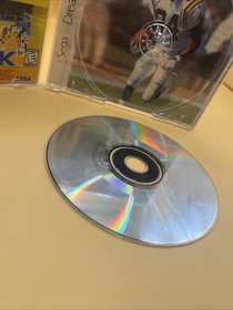 NFL 2K (Sega Dreamcast) SEGA SPORTS Disc & Manual Very Damaged Case