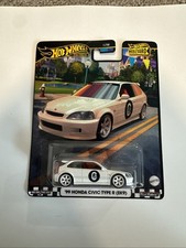 Hot Wheels Boulevard 99 Honda Civic Type R Ek9 Premium Hot Wheels Boulevard 99 Honda Civic Type R Ek9 Premium