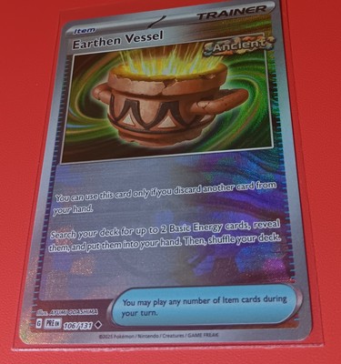 Earthen Vessel (Poke Ball Pattern) 106/131 Prismatic Evolutions Holo