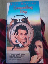 Groundhog Day VHS, 1993, Closed Captioned 
