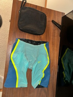 Speedo Men's Fastskin LZR Pure Intent 2.0 Tech Suit Size 22 Arctic Glass