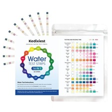 Water Test Strips Kit 50Pcs 16in1 Lead pH Hardness Metals Home