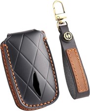 Cover portachiavi in pelle adatta per telecomando Genesis GV60 GV80 G70 G90 2025 2024 2023...