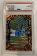 2025 Select Cam Ward Rookie Tiger Prizm PSA 10