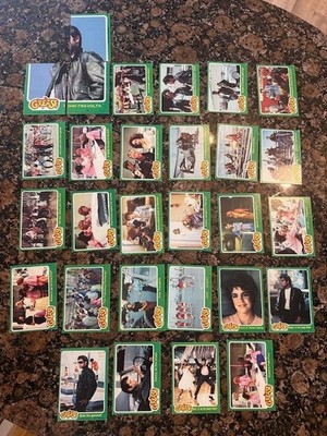 VINTAGE 1978 PARAMOUNT FETT TRADING CARDS LOT OF 29 Green Border