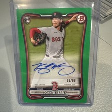 Topps 2024 Bowman Connelly Early #PPRA-CEA Rookie Autograph Green /99 Red Sox