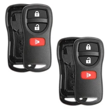 2 Key Fob Remote 3b Shell Case Replacement for Nissan Infiniti KBRASTU15
