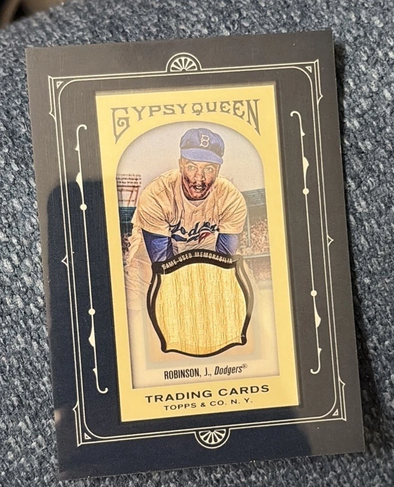 Jackie Robinson Baseball Sports Trading Cards & Accessories