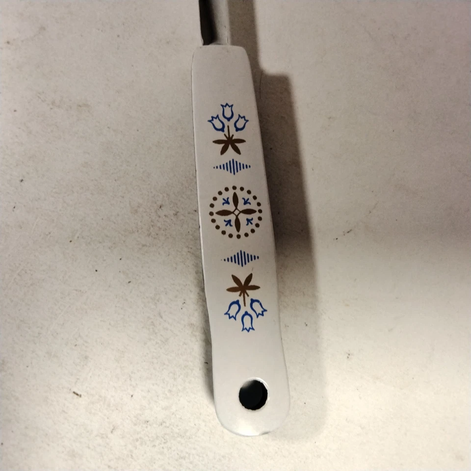 Ekco Chrome Plated Slotted Spoon Vintage Tulips - Image 2 of 4