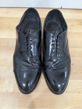 Vintage Hanover Master Flex Shoes Cap Toe Made In USA Men’s Size 12